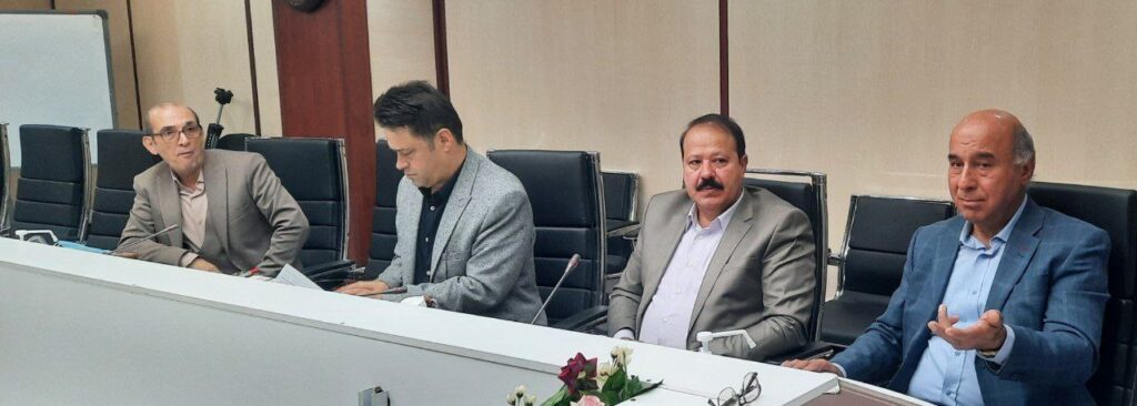 دیدار رئیس امور شعب بانک صادرات استان گلستان با رئیس اتاق بازرگانی صنایع معادن و کشاورزی گرگان