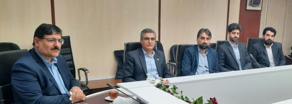 دیدار رئیس امور شعب بانک صادرات استان گلستان با رئیس اتاق بازرگانی صنایع معادن و کشاورزی گرگان