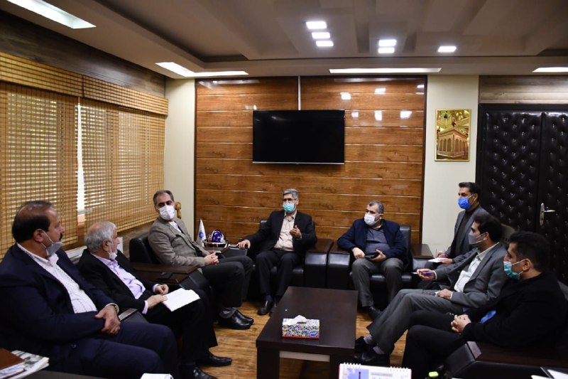 دیدار صمیمانه نودهی مدیر کل تامین اجتماعی استان گلستان با مهندس چوپانی رئیس اتاق بازرگانی ، صنایع ، معادن و کشاورزی گرگان