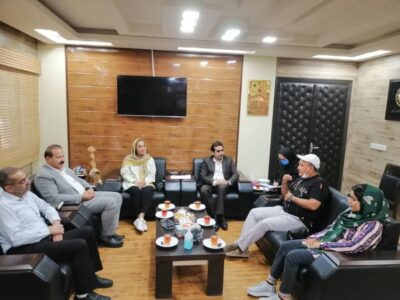 دیدار تجار قزاقستان با یوسفی نائب رئیس اتاق بازرگانی ، صنایع ، معادن و کشاورزی گرگان