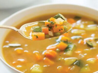 آموزش سوپ سبزیجات چربی سوز