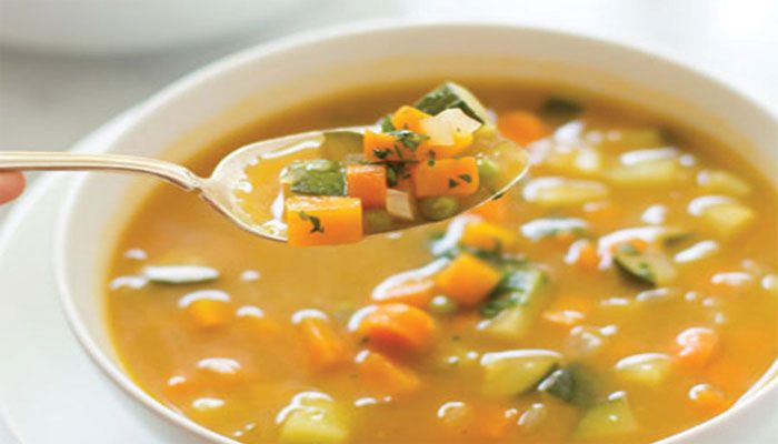آموزش سوپ سبزیجات چربی سوز