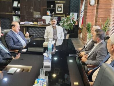 دیدار نوروزی رئیس و نائب رئیس اتاق و برخی از منتخبین دوره دهم هیات نمایندگان اتاق بازرگانی ، صنایع ، معادن و کشاورزی گرگان با سید النگی شهردار گرگان