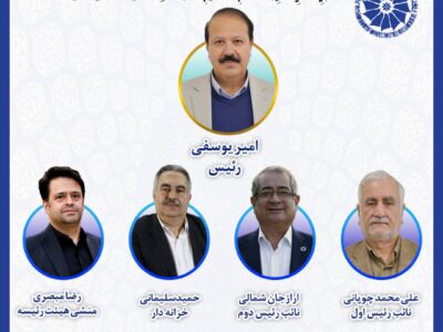 با رأی هیات نمایندگان منتخب، هیات رئیسه جدید اتاق گرگان مشخص شد