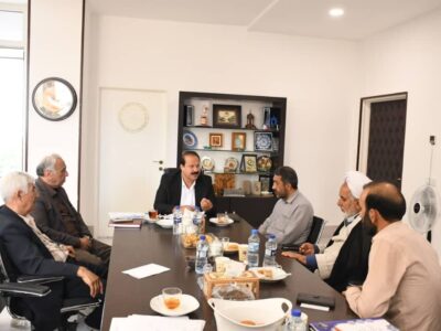 دیدار انجمن حمایت از زندانیان با رئیس و برخی از اعضا هیات نمایندگان اتاق بازرگانی ، صنایع ، معادن و کشاورزی گرگان