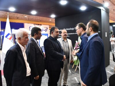 بازدید یوسفی رئیس اتاق بازرگانی، صنایع، معادن و کشاورزی گرگان به اتفاق نورانی رئیس سازمان مدیریت و برنامه ریزی استان گلستان و حسن زاده مدیرکل صنعت،معدن و تجارت استان از بیست و دومین نمایشگاه صنعت ساختمان استان