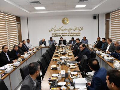 ششمین جلسه کارگروه تسهیل و رفع موانع تولید استان گلستان