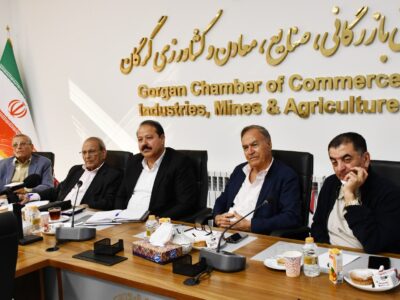 نشست هم اندیشی هیئت نمایندگان اتاق، بازرگانی، صنایع، معادن و کشاورزی گرگان با اعضا و هیئت مدیره اتاق مشترک ایران و انگلیس
