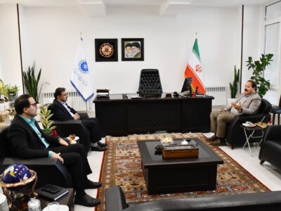 دیدار رئیس امور شعب بانک ملی استان گلستان با رئیس اتاق بازرگانی ، صنایع ، معادن و کشاورزی گرگان