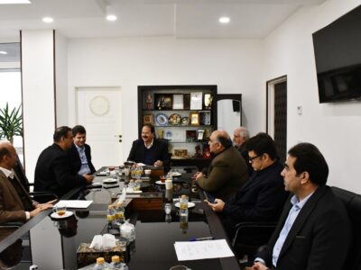 دیدار مهیای معاون هماهنگی امور عمرانی استاندار گلستان با اعضا هیات رئیسه و رئیس کمیسیون احداث و خدمات فنی مهندسی اتاق بازرگانی، صنایع، معادن و کشاورزی گرگان