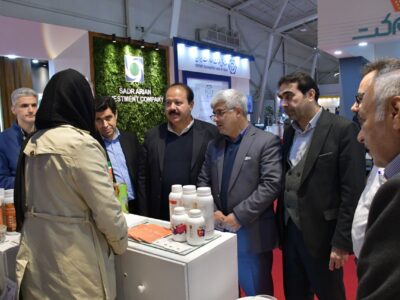 بازدید کیانمهر سرپرست معاونت هماهنگی امور اقتصادی استانداری گلستان ، یوسفی رئیس اتاق بازرگانی، صنایع، معادن و کشاورزی گرگان از پاویون استان گلستان در سومین نمایشگاه اورآسیا 2025 - نمایشگاه بین المللی تهران