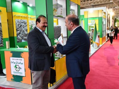 بازدید یوسفی رئیس اتاق بازرگانی ، صنایع ، معادن و کشاورزی گرگان از غرفه های سی و دومین نمایشگاه بین المللی صنایع کشاورزی، مواد غذایی، ماشین آلات و صنایع وابسته (Iran Agrofood 2025)