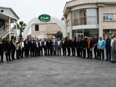 بازدید استاندار بالکان ترکمنستان و هیئت همراه از مجموعه صنعتی صباح