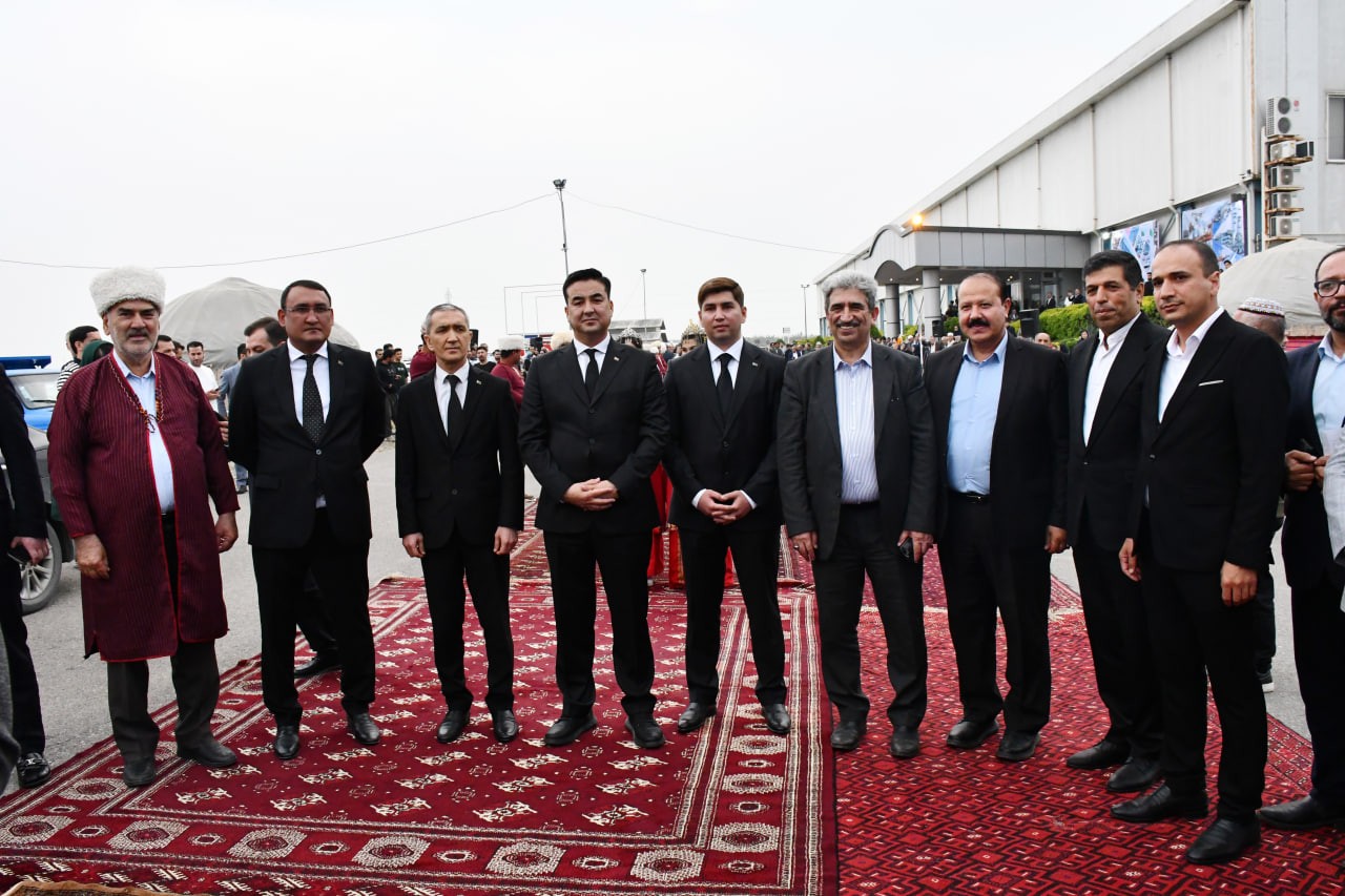 آیین افتتاح اولین نمایشگاه اختصاصی توانمندی های صادراتی ترکمنستان در استان گلستان