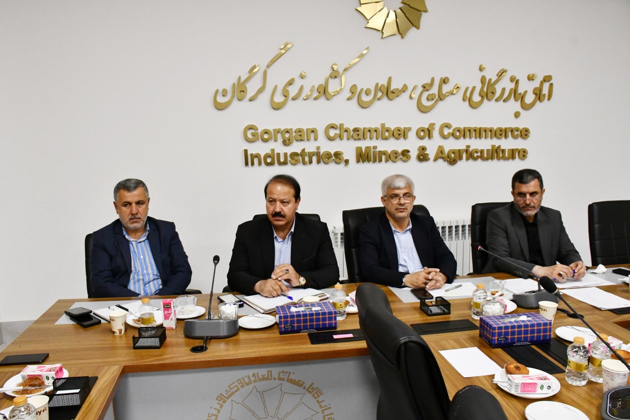 چهارمین جلسه کارگروه ستاد تسهیل و رفع موانع تولید استان گلستان در سال 1404