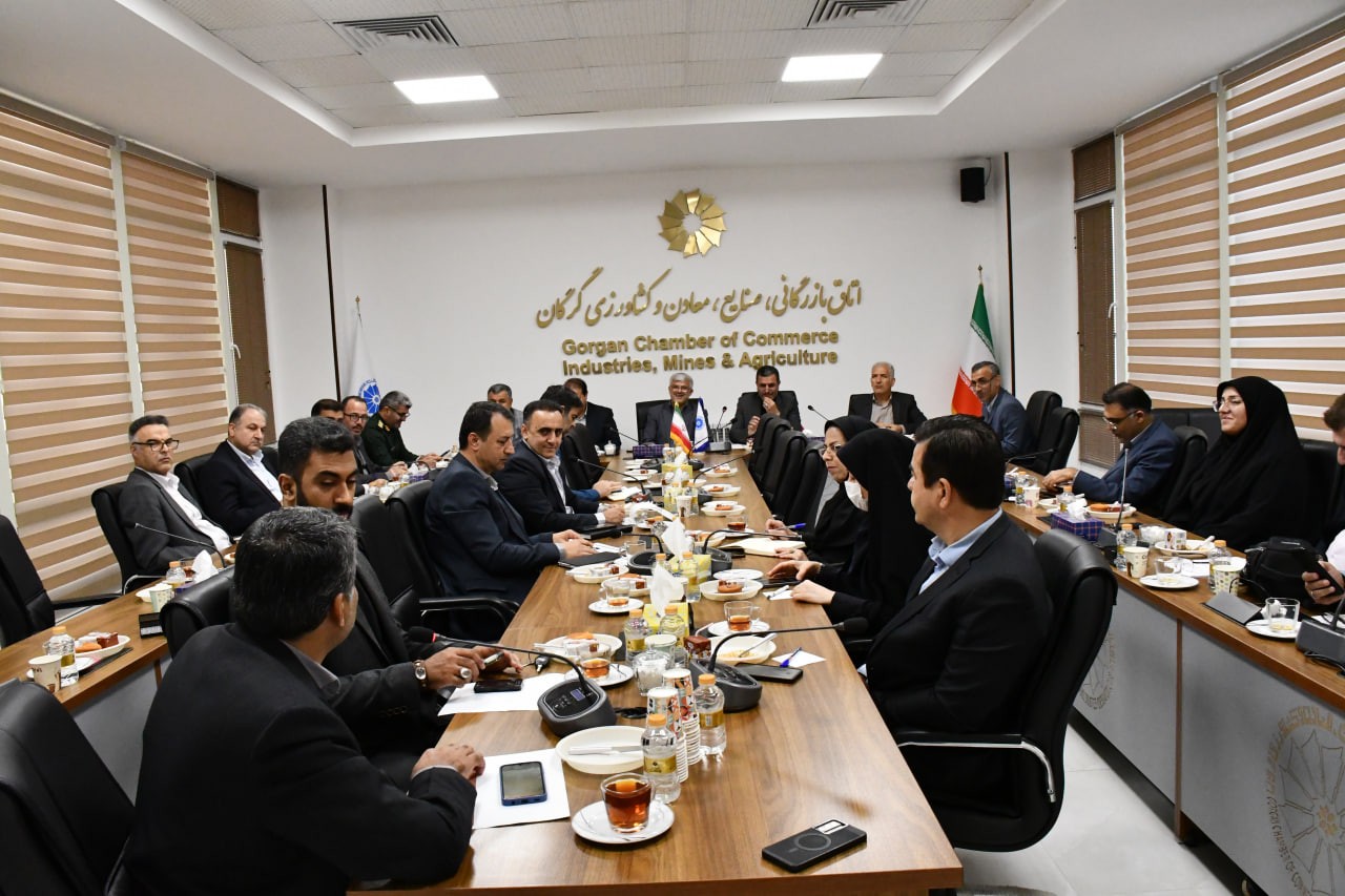 پنجمین جلسه کارگروه تسهیل و رفع موانع تولید استان گلستان در سال 1404