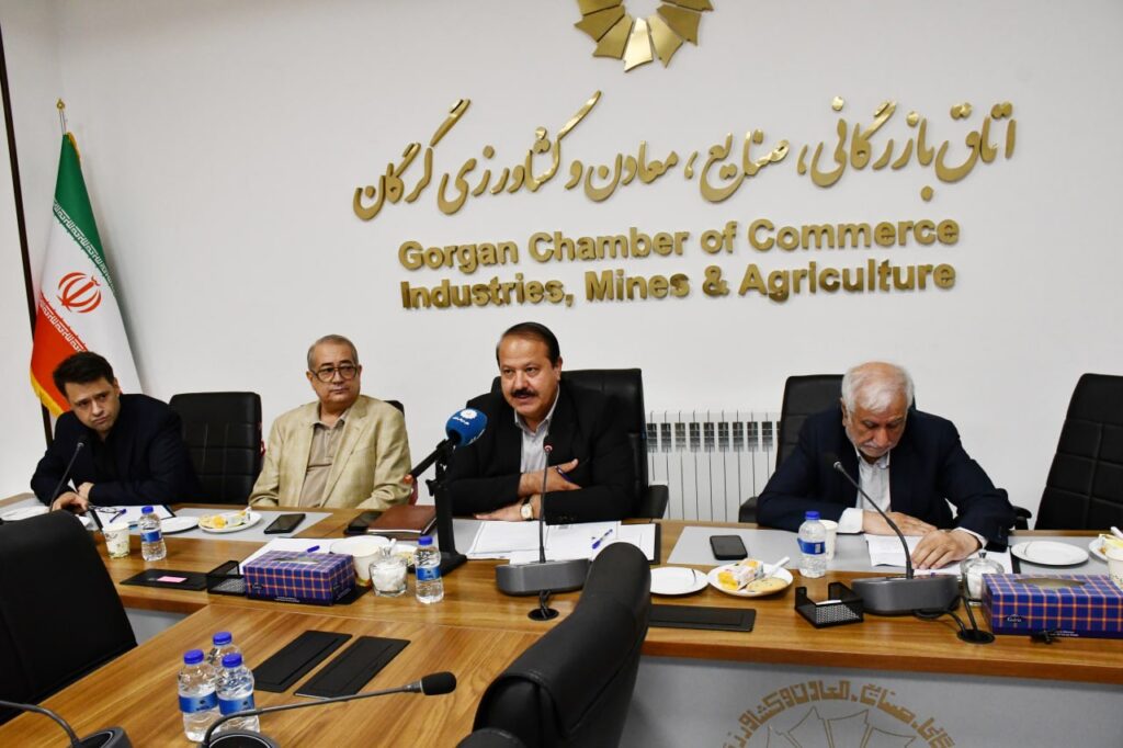چهارمین جلسه هیات نمایندگان اتاق بازرگانی، صنایع، معادن و کشاورزی گرگان در سال 1404